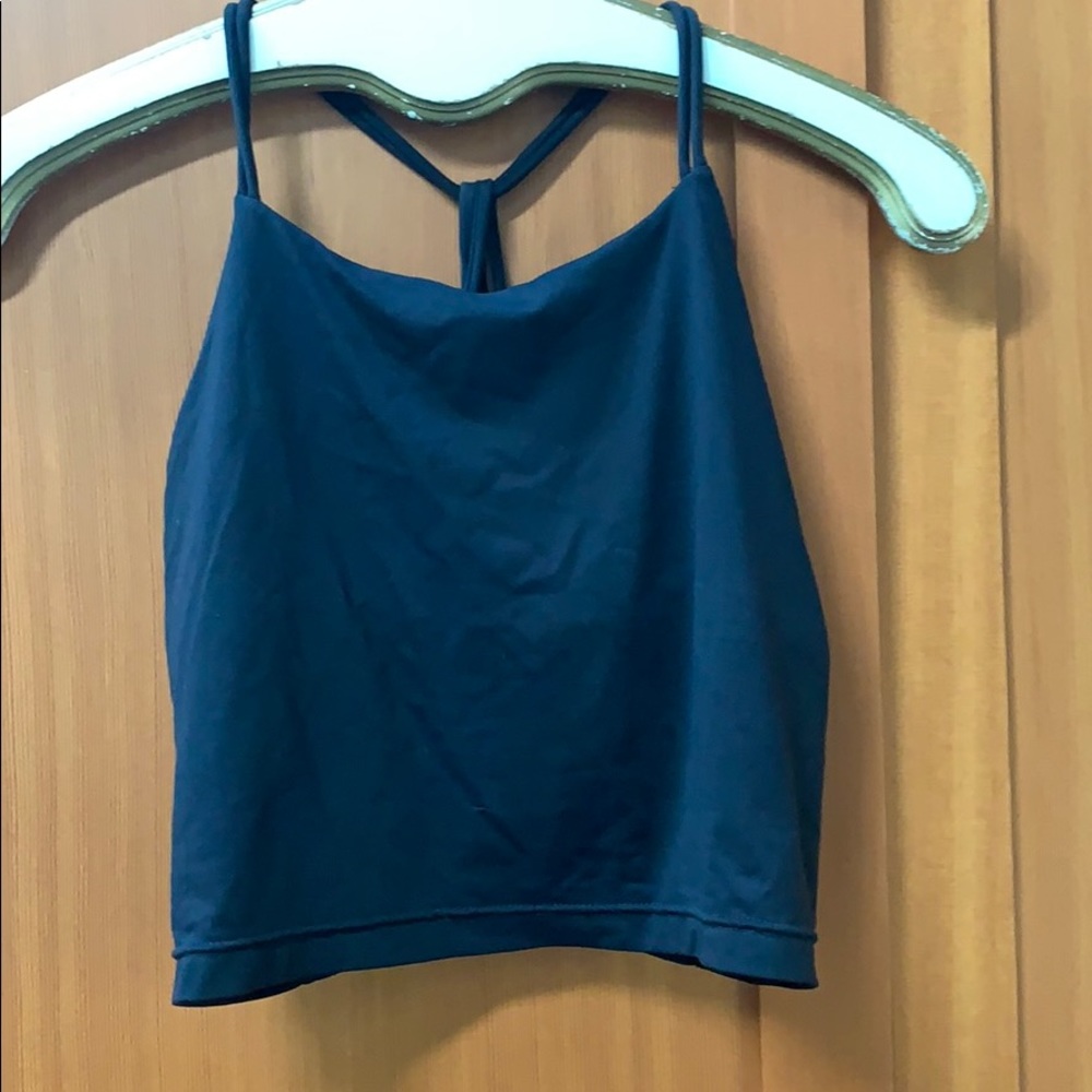 Simple black midi tank